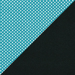 черно-голубой